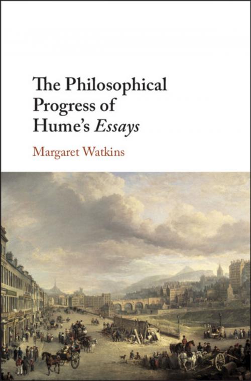 Cover of the book The Philosophical Progress of Hume's Essays by Margaret Watkins, Cambridge University Press