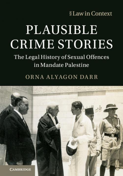 Cover of the book Plausible Crime Stories by Orna Alyagon Darr, Cambridge University Press