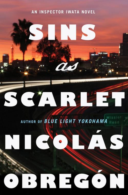 Cover of the book Sins as Scarlet by Nicolas Obregon, St. Martin's Press