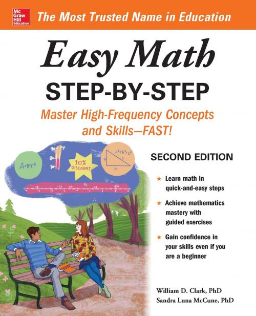 Cover of the book Easy Math Step-by-Step, Second Edition by Sandra Luna McCune, William D. Clark, McGraw-Hill Education