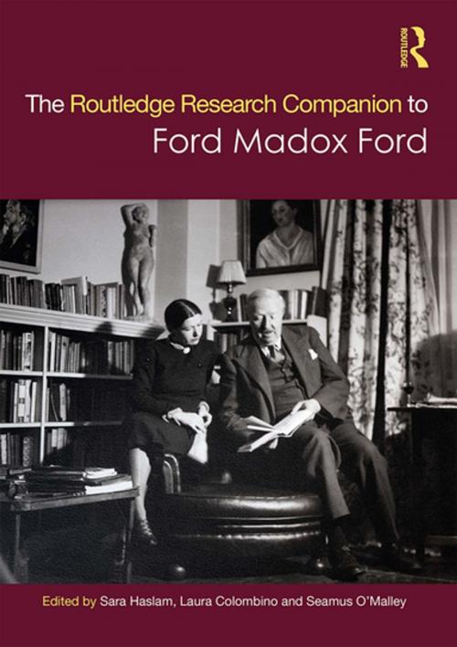 Cover of the book The Routledge Research Companion to Ford Madox Ford by Sara Haslam, Laura Colombino, Seamus O'Malley, Taylor and Francis