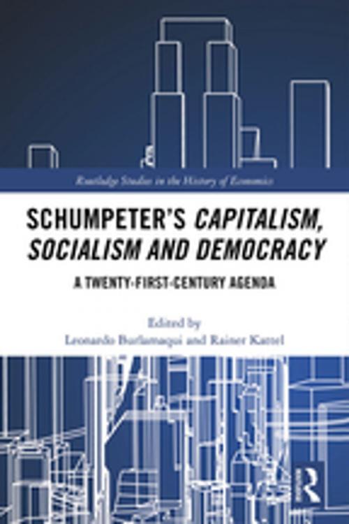Cover of the book Schumpeter’s Capitalism, Socialism and Democracy by , Taylor and Francis