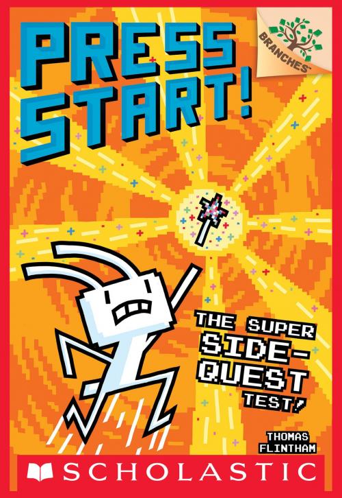 Cover of the book The Super Side-Quest Test!: A Branches Book (Press Start! #6) by Thomas Flintham, Scholastic Inc.