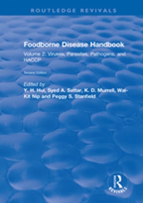 Cover of the book Foodborne Disease Handbook, Second Edition by Y. H. Hui, CRC Press