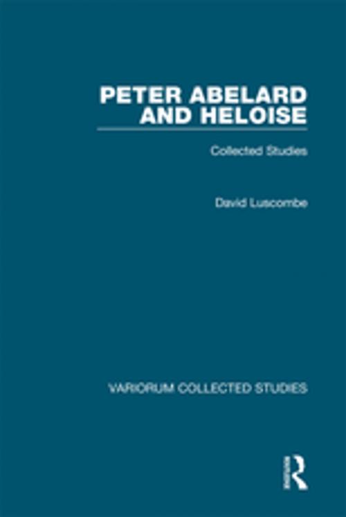 Cover of the book Peter Abelard and Heloise by David Luscombe, Taylor and Francis