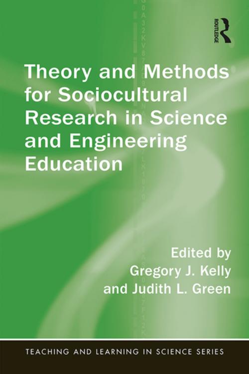 Cover of the book Theory and Methods for Sociocultural Research in Science and Engineering Education by , Taylor and Francis