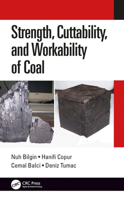 Cover of the book Strength, Cuttability, and Workability of Coal by Nuh Bilgin, Hanifi Copur, Cemal Balci, Deniz Tumac, CRC Press