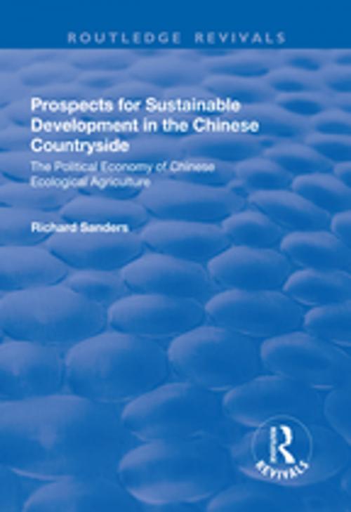 Cover of the book Prospects for Sustainable Development in the Chinese Countryside by Richard Sanders, Taylor and Francis