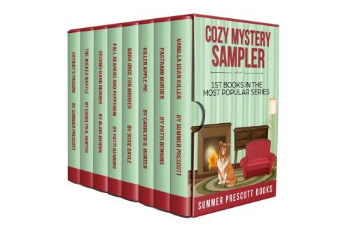 Cover of the book Cozy Mystery Sampler by Summer Prescott, Patti Benning, Carolyn Q Hunter, Blair Merrin, Susie Gayle, Summer Prescott