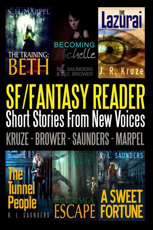 Cover of the book An SF/Fantasy Reader: Short Stories From New Voices by S. H. Marpel, C. C. Brower, J. R. Kruze, R. L. Saunders, Living Sensical Press