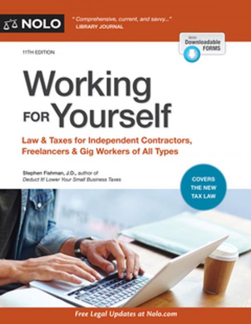 Cover of the book Working for Yourself by Stephen Fishman, J.D., NOLO