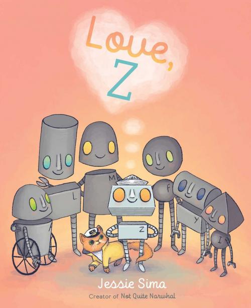 Cover of the book Love, Z by Jessie Sima, Simon & Schuster Books for Young Readers
