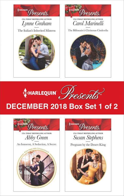 Cover of the book Harlequin Presents December 2018 - Box Set 1 of 2 by Lynne Graham, Abby Green, Carol Marinelli, Susan Stephens, Harlequin
