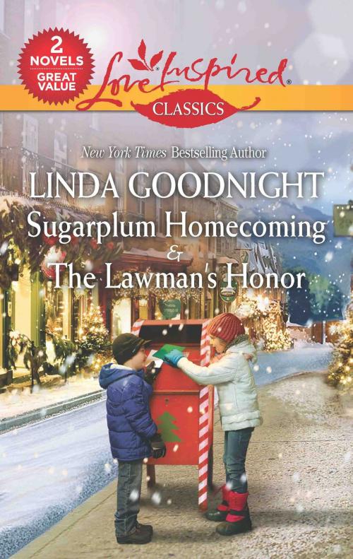 Cover of the book Sugarplum Homecoming & The Lawman's Honor by Linda Goodnight, Harlequin