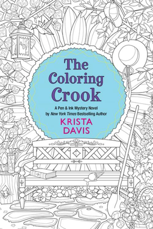 Cover of the book The Coloring Crook by Krista Davis, Kensington Books