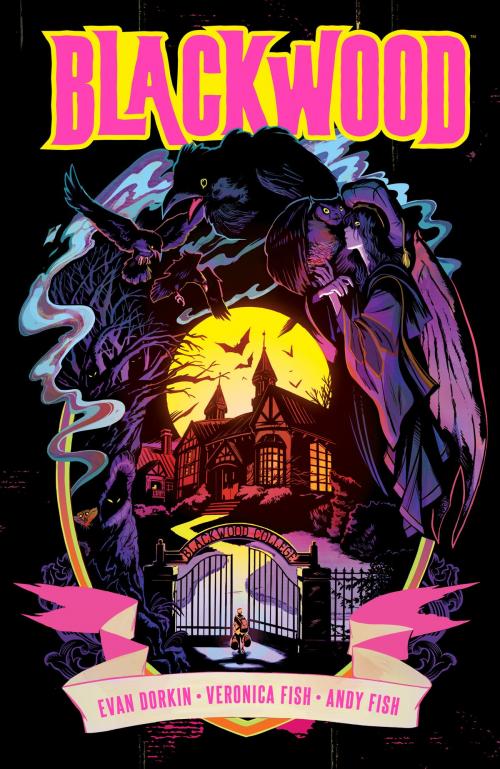 Cover of the book Blackwood by Evan Dorkin, Dark Horse Comics