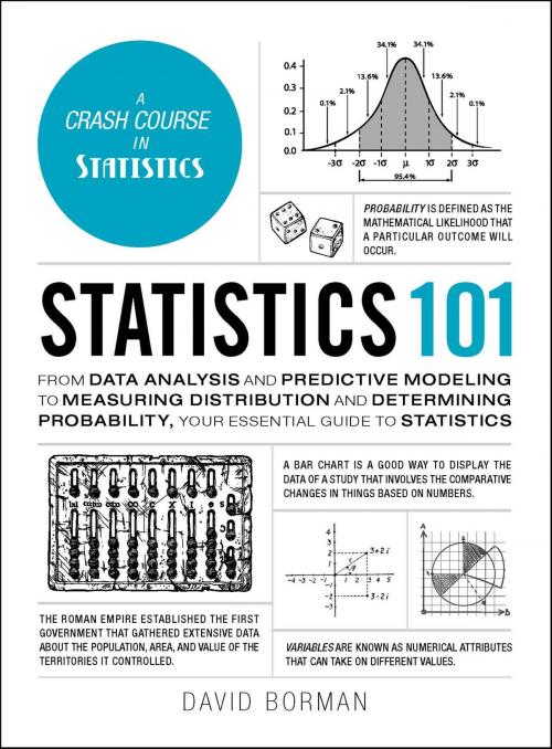 Cover of the book Statistics 101 by David Borman, Adams Media