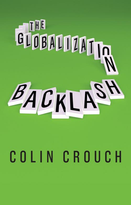 Cover of the book The Globalization Backlash by Colin Crouch, Wiley