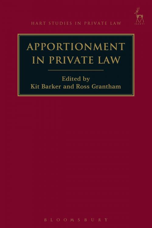 Cover of the book Apportionment in Private Law by , Bloomsbury Publishing