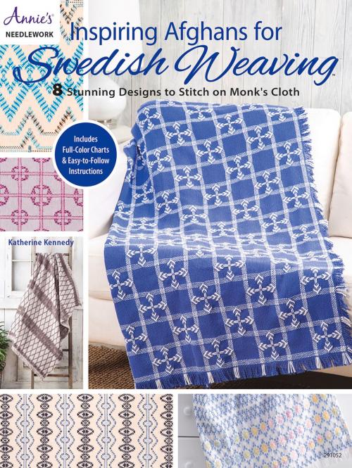 Cover of the book Inspiring Afghans for Swedish Weaving by Katherine Kennedy, Annie's