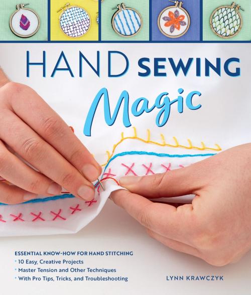 Cover of the book Hand Sewing Magic by Lynn Krawczyk, Quarry Books