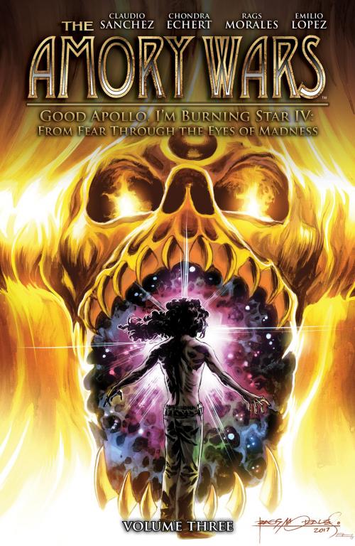 Cover of the book The Amory Wars: Good Apollo, I'm Burning Star IV Vol. 3 by Claudio Sanchez, Chondra Echert, Emilio Lopez, BOOM! Studios