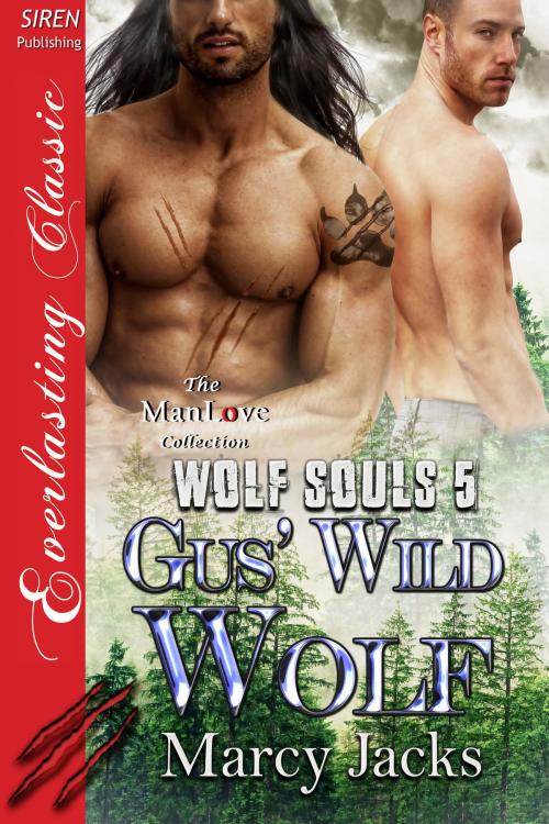 Cover of the book Gus' Wild Wolf by Marcy Jacks, Siren-BookStrand