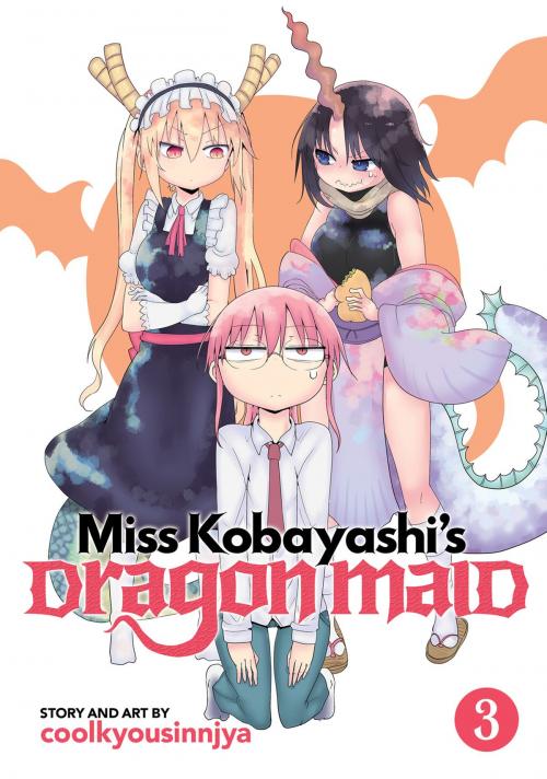Cover of the book Miss Kobayashi’s Dragon Maid Vol. 3 by coolkyousinnjya, Seven Seas Entertainment