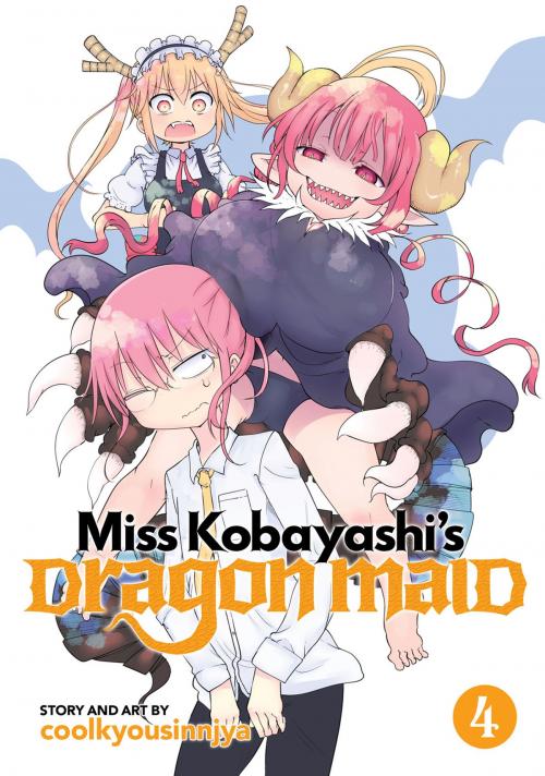 Cover of the book Miss Kobayashi’s Dragon Maid Vol. 4 by coolkyousinnjya, Seven Seas Entertainment