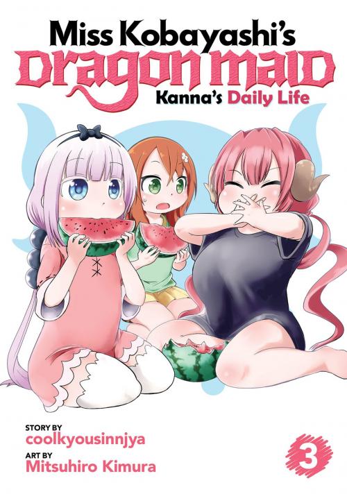 Cover of the book Miss Kobayashi's Dragon Maid: Kanna's Daily Life Vol. 3 by coolkyousinnjya, Seven Seas Entertainment