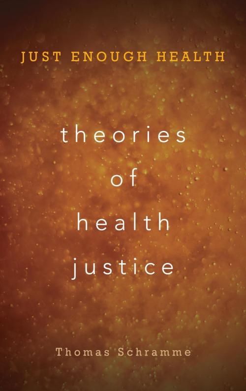 Cover of the book Theories of Health Justice by Thomas Schramme, Rowman & Littlefield International