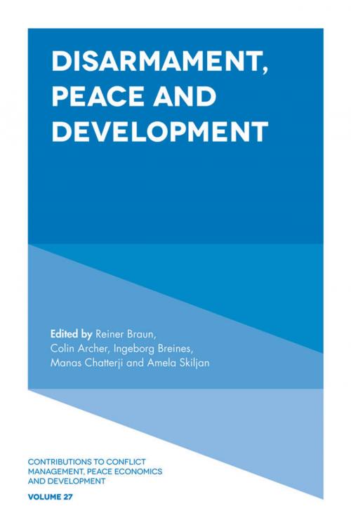 Cover of the book Disarmament, Peace and Development by , Emerald Publishing Limited
