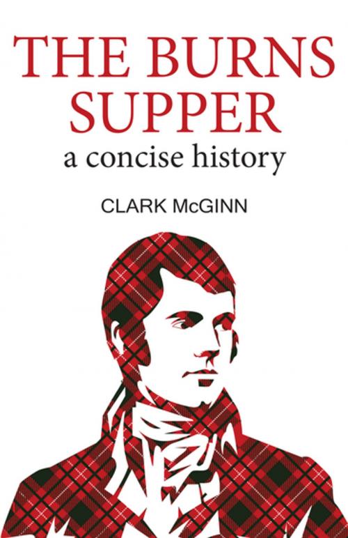 Cover of the book The Burns Supper by Clark McGinn, Luath Press Ltd