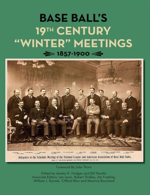 Cover of the book Base Ball's 19th Century “Winter” Meetings 1857-1900 by Society for American Baseball Research, Society for American Baseball Research
