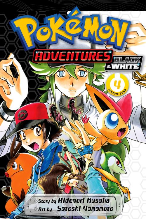 Cover of the book Pokémon Adventures: Black and White, Vol. 4 by Hidenori Kusaka, VIZ Media