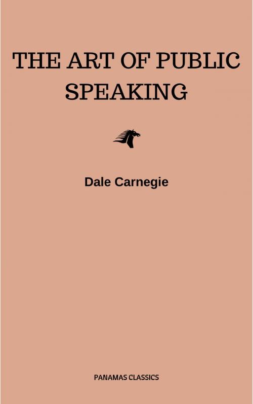 Cover of the book The Art of Public Speaking by Dale Carnegie, CDED