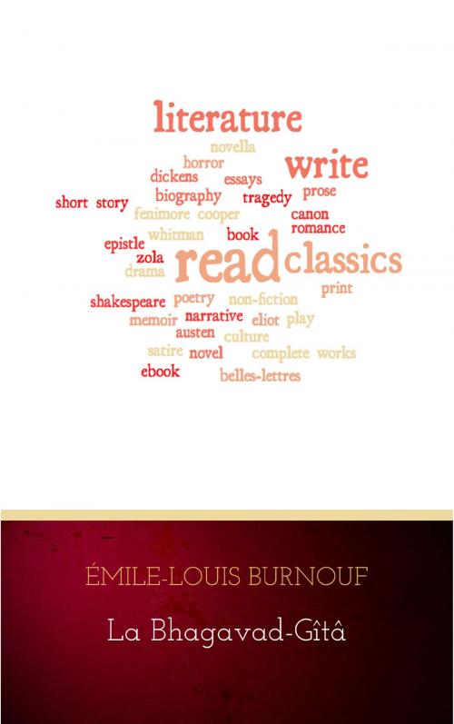 Cover of the book La Bhagavad-Gîtâ by Anonymous, Émile-Louis Burnouf, MVP