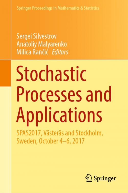 Cover of the book Stochastic Processes and Applications by , Springer International Publishing