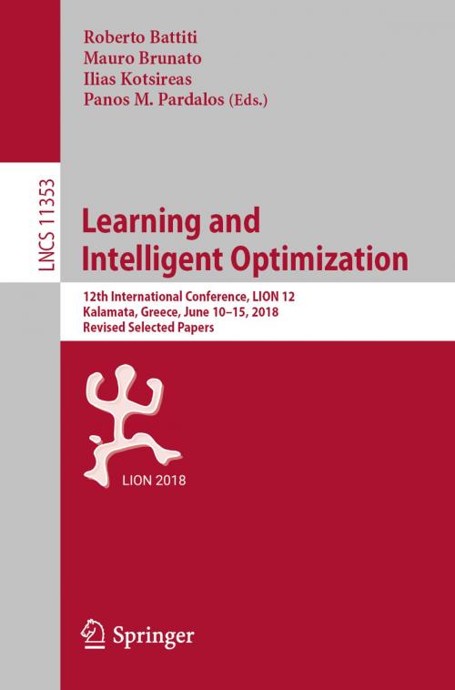 Cover of the book Learning and Intelligent Optimization by , Springer International Publishing