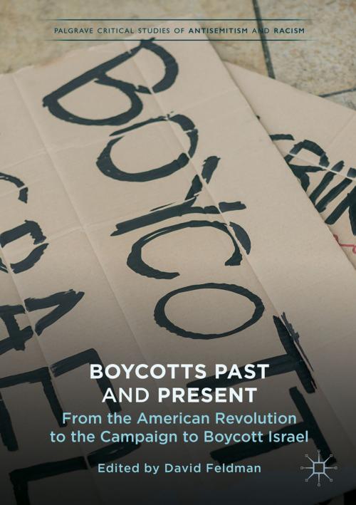 Cover of the book Boycotts Past and Present by , Springer International Publishing