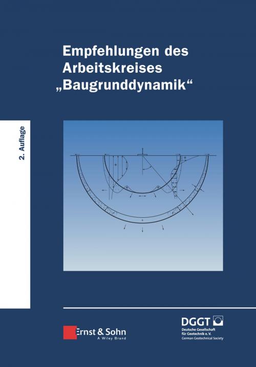 Cover of the book Empfehlungen des Arbeitskreises "Baugrunddynamik" by , Wiley