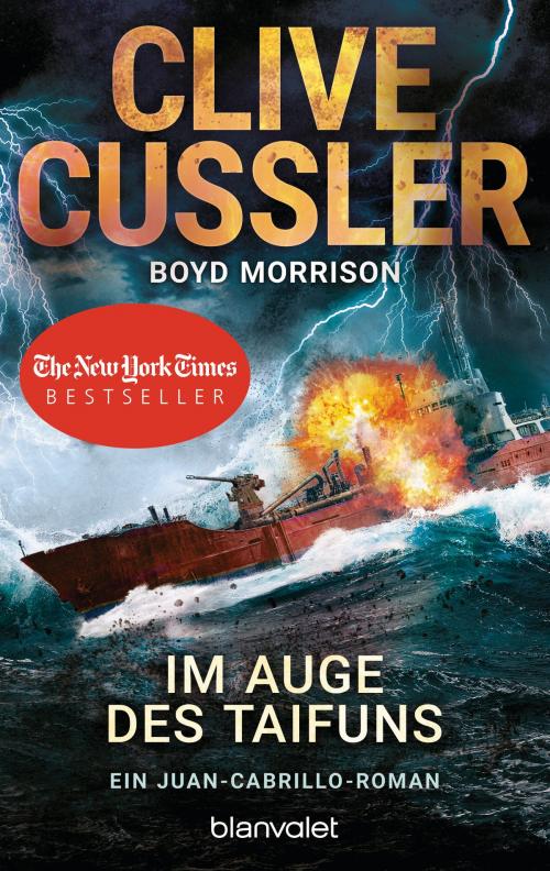 Cover of the book Im Auge des Taifuns by Clive Cussler, Boyd Morrison, Blanvalet Taschenbuch Verlag