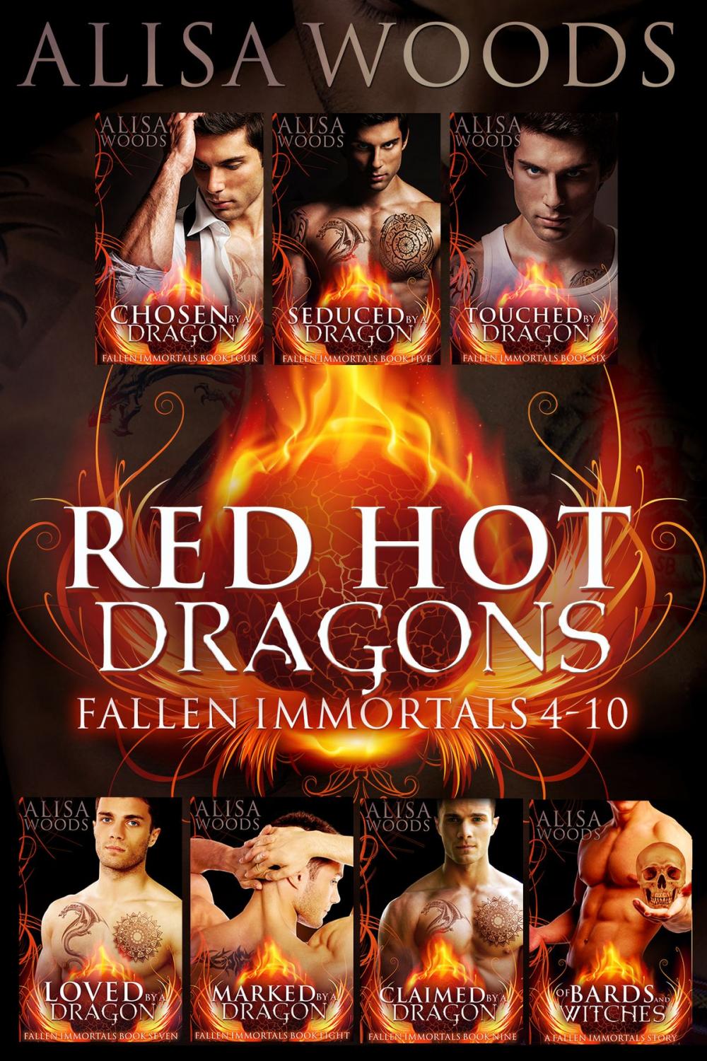 Big bigCover of Red Hot Dragons Box Set
