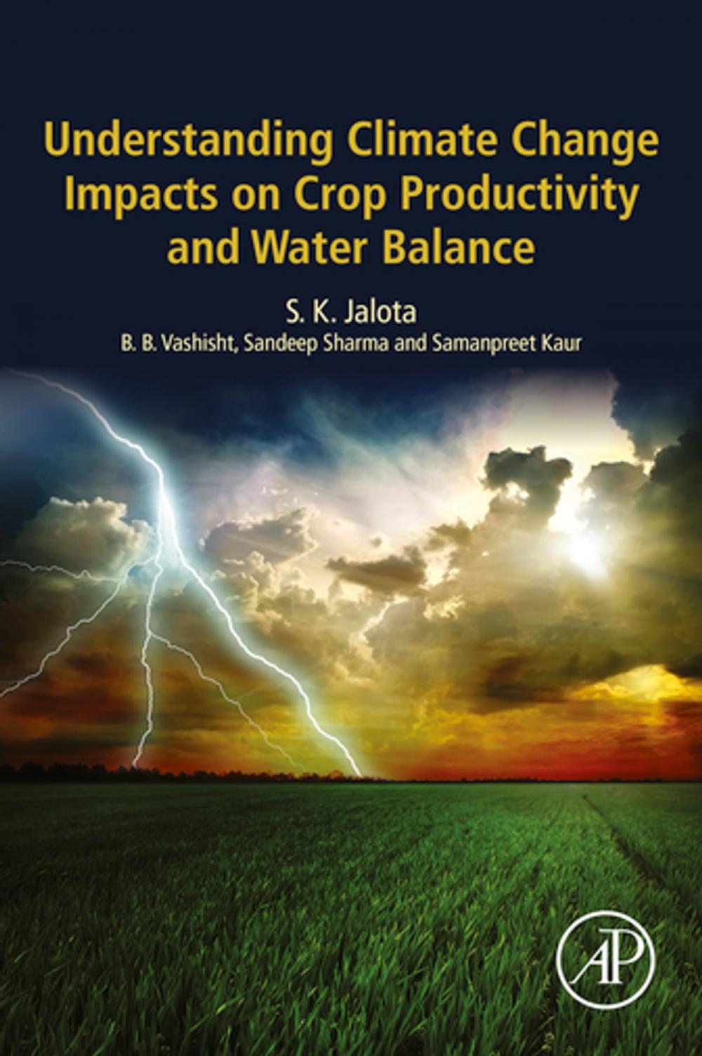 Big bigCover of Understanding Climate Change Impacts on Crop Productivity and Water Balance