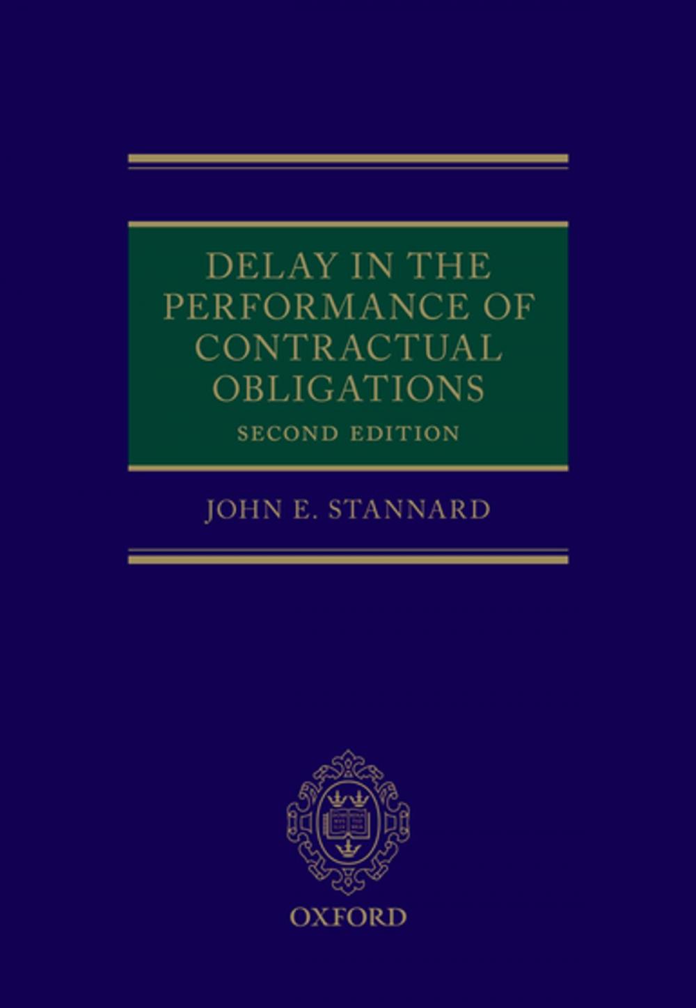 Big bigCover of Delay in the Performance of Contractual Obligations