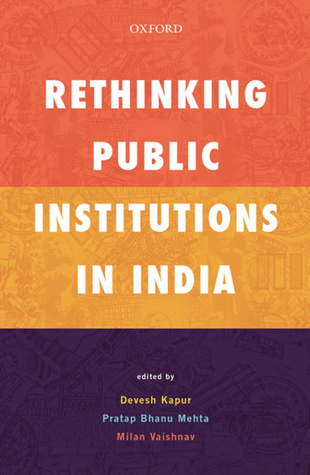 Big bigCover of Rethinking Public Institutions in India