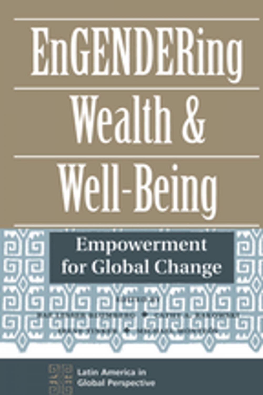 Big bigCover of Engendering Wealth And Well-being