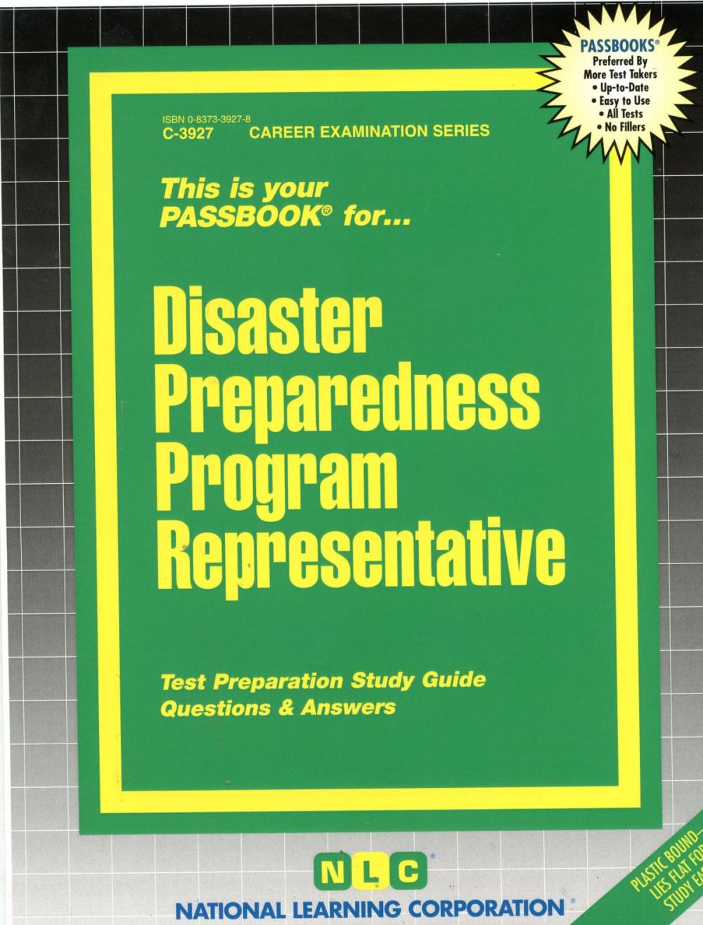 Big bigCover of Disaster Preparedness Program Representative