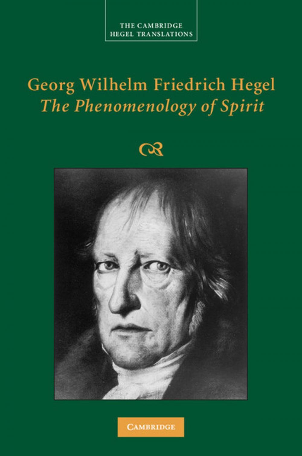 Big bigCover of Georg Wilhelm Friedrich Hegel: The Phenomenology of Spirit