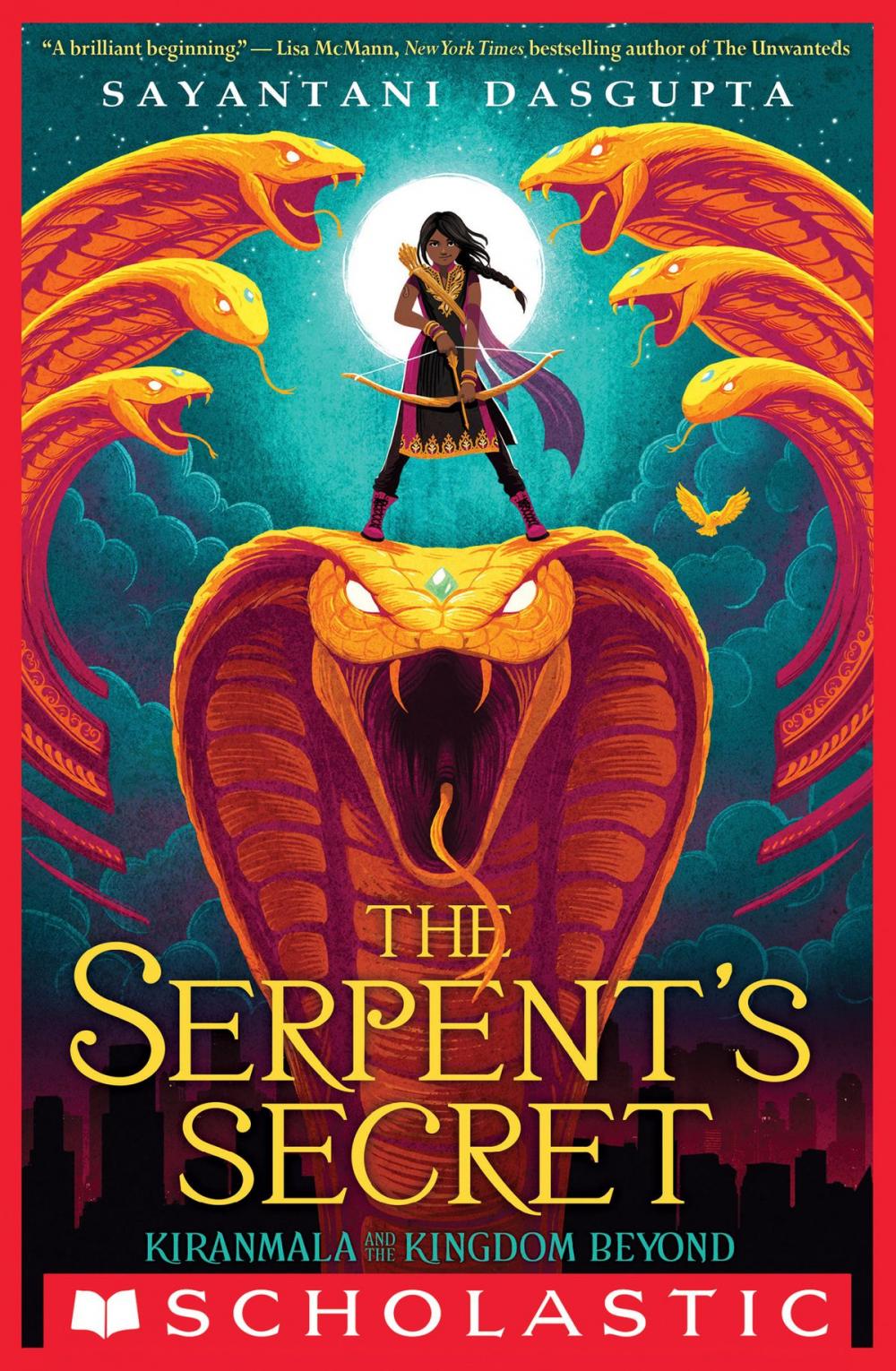 Big bigCover of The Serpent's Secret (Kiranmala and the Kingdom Beyond #1)